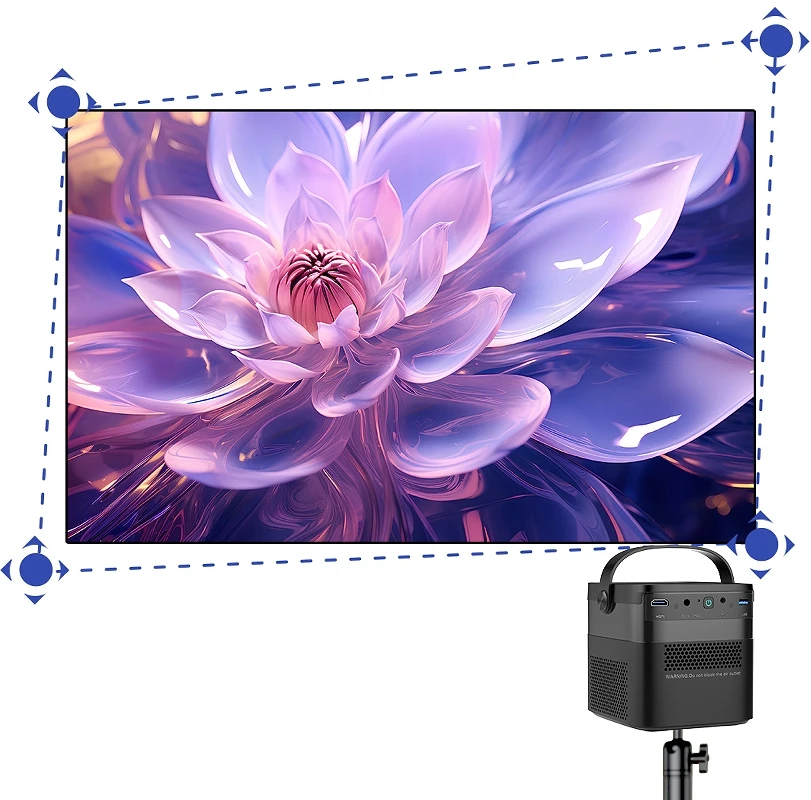 HARVOX Laser Max DLP HD Taşınabilir Bataryalı Android Laser Projeksiyon Cihazı