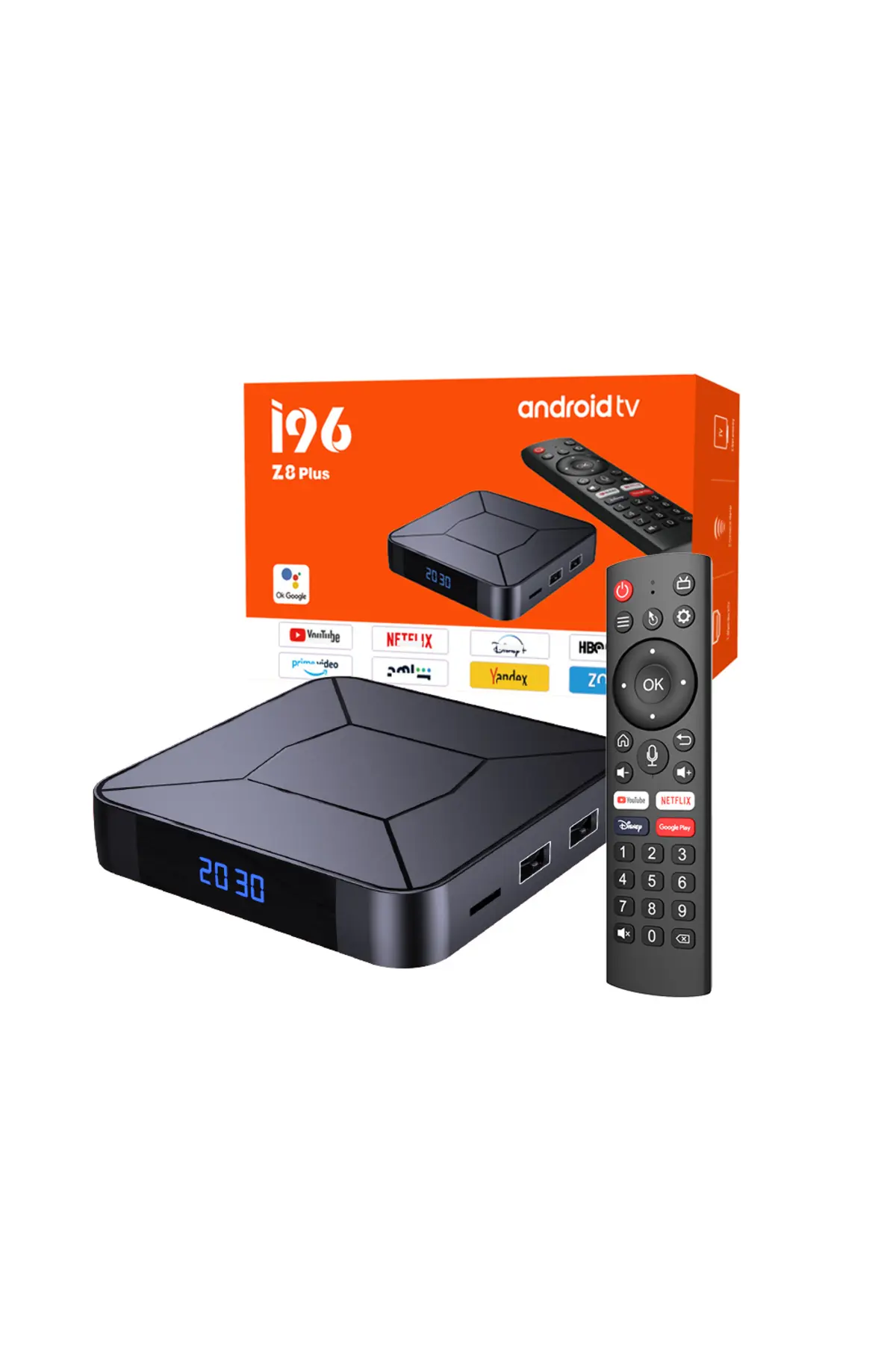 İ96 Z8 Plus 4K Android TV 2GB Ram-16GB Hafıza 