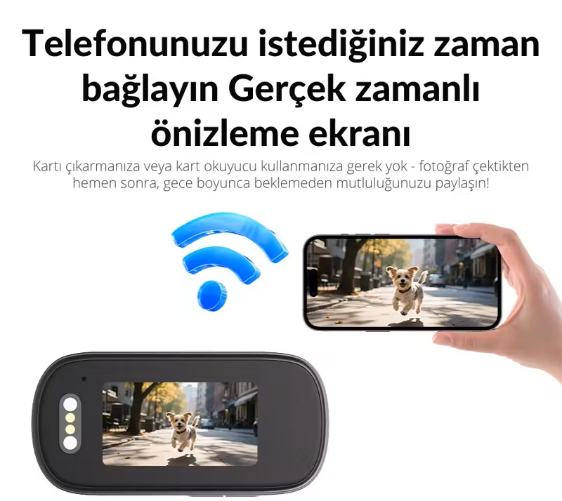 4K WiFi Aksiyon Kamerası