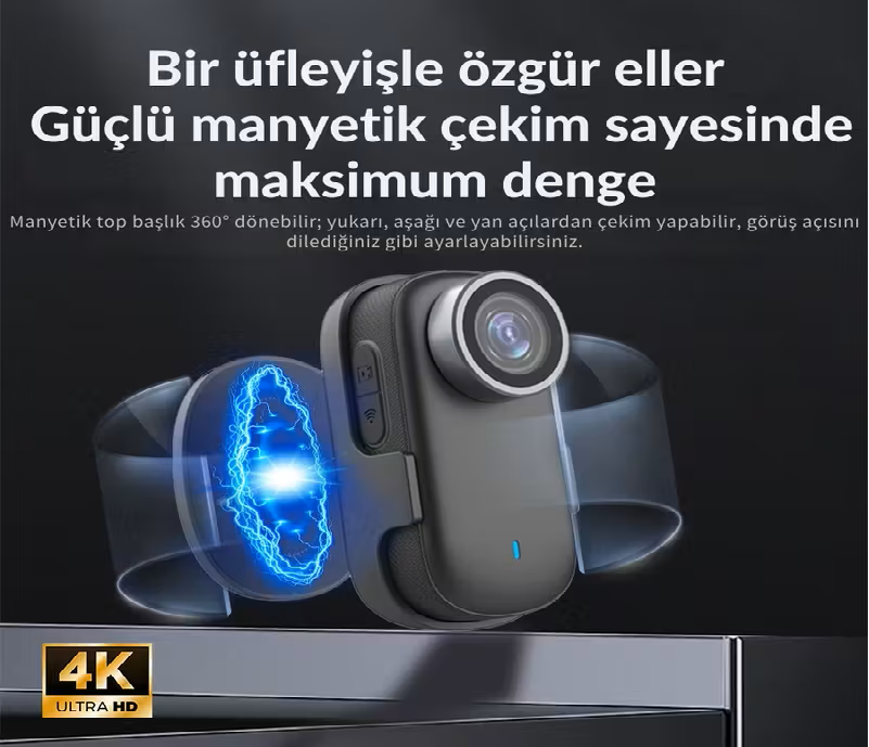 4K WiFi Aksiyon Kamerası