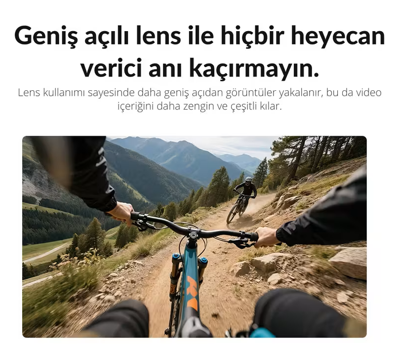 4K WiFi Aksiyon Kamerası