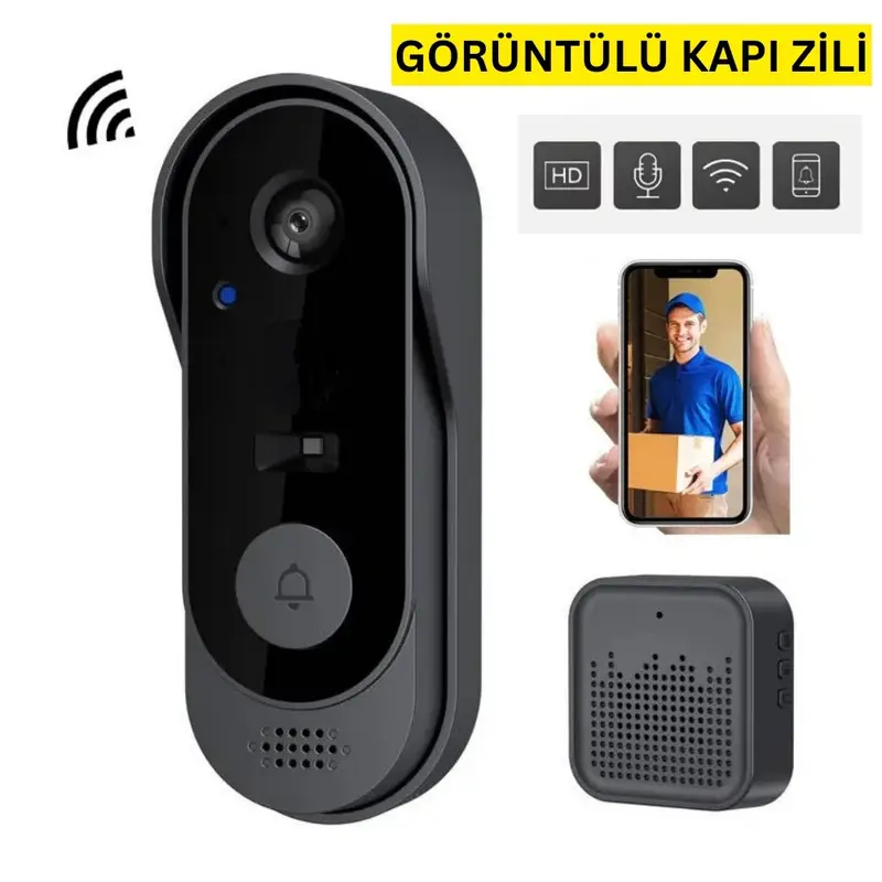 Kameralı Kapı zili