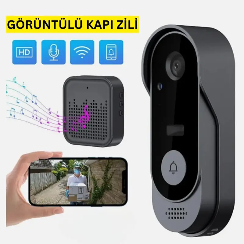 Kameralı Kapı zili