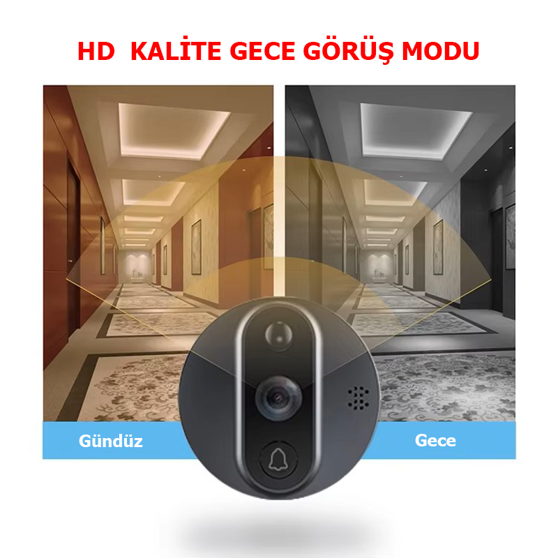 WIFI Kameralı Kapı Zili Mobil Uygulama