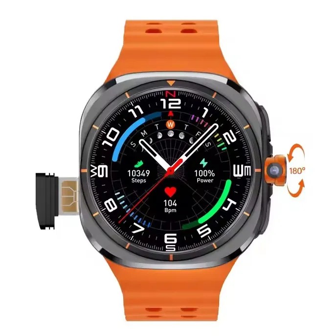 Kalobee U8 Ultra  Sim Kartlı, Android Akıllı Saat. 3+32GB Hafıza, Amoled Ekran										